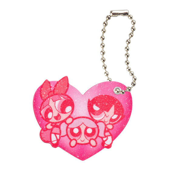 Powerpuff Girls Acrylic Slide Mirror gashapon, boxed capsule and display card