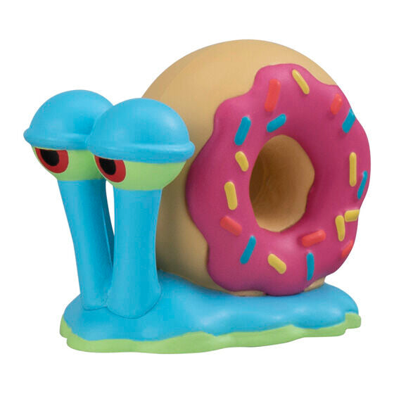 SpongeBob Mogumogu Peekaboo gashapon - capsule and display presentation