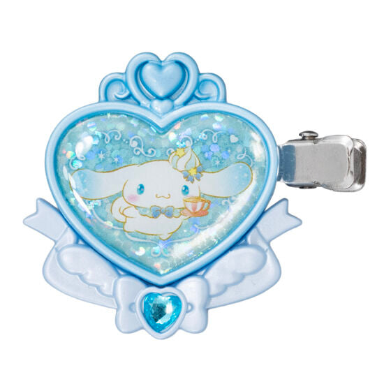 Sanrio Characters Kirakira Assort Collection gashapon, boxed capsule and display card