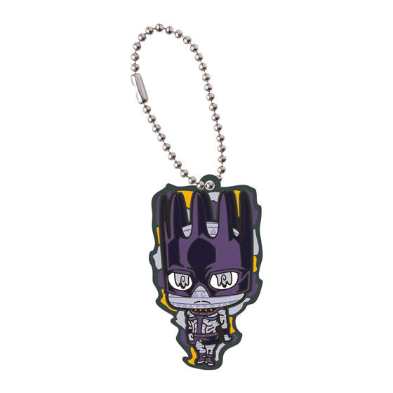 JoJo's Bizarre Adventure Rubber Mascot Collection 05 gashapon, boxed capsule and display card