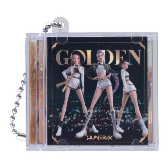 KPop Demon Hunters Mini CD Collection gashapon by Bandai, capsule packaging