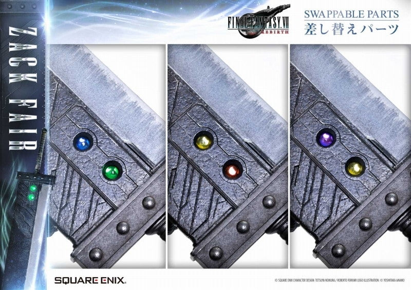 Zack Fair Final Fantasy VII figure – head and hair sculpt detail