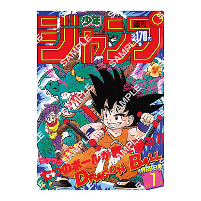 [Flat Gashapon] DRAGON BALL Poster Collection