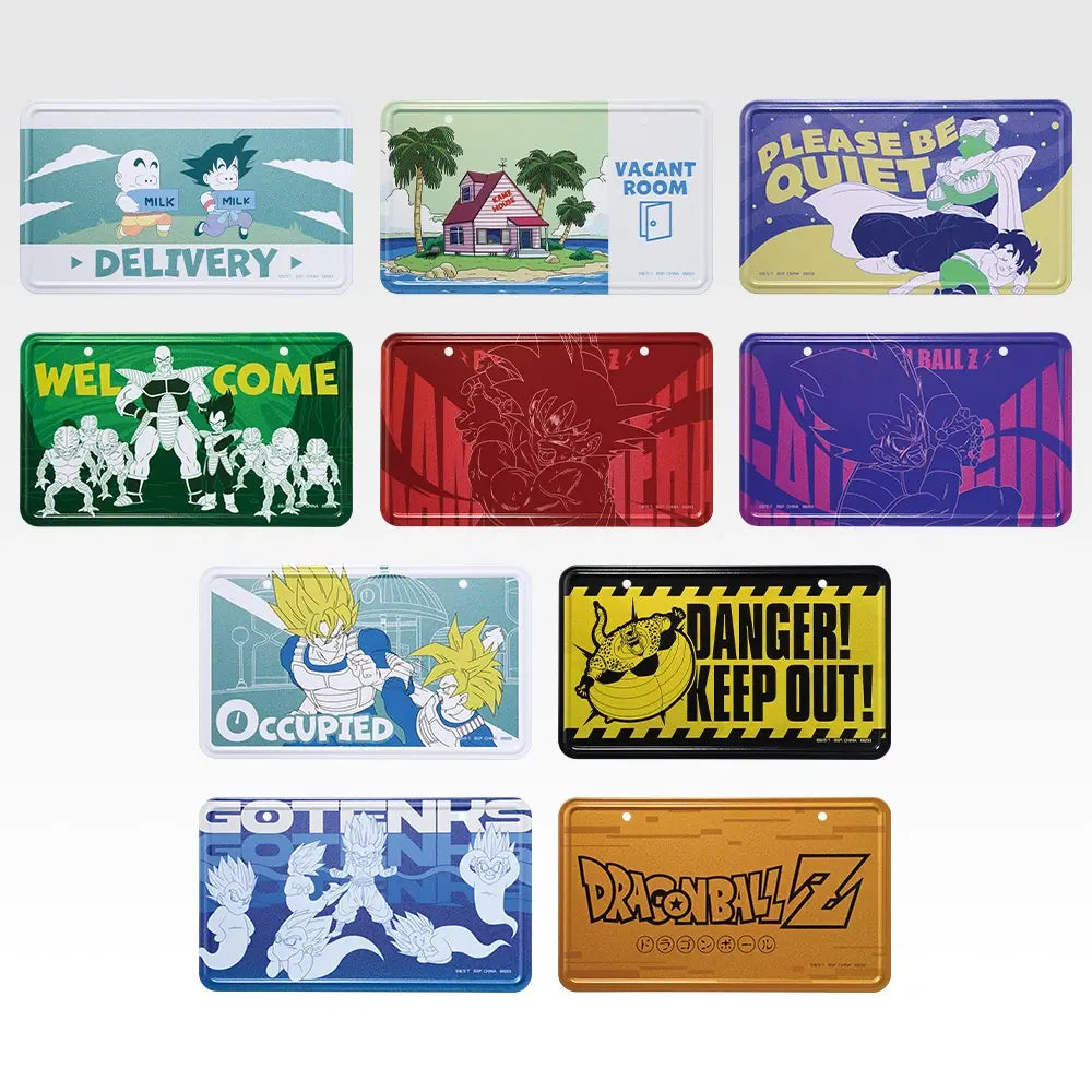 Dragon Ball Spectacle Battle Ichiban Kuji - G Prize: Metal plate