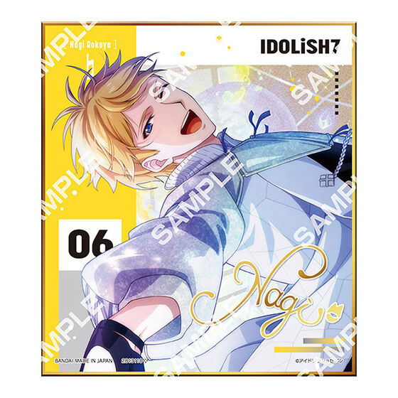 [Jumbo Carddass/Flat Gashapon] IDOLiSH7 Collectible Shikishi XIV