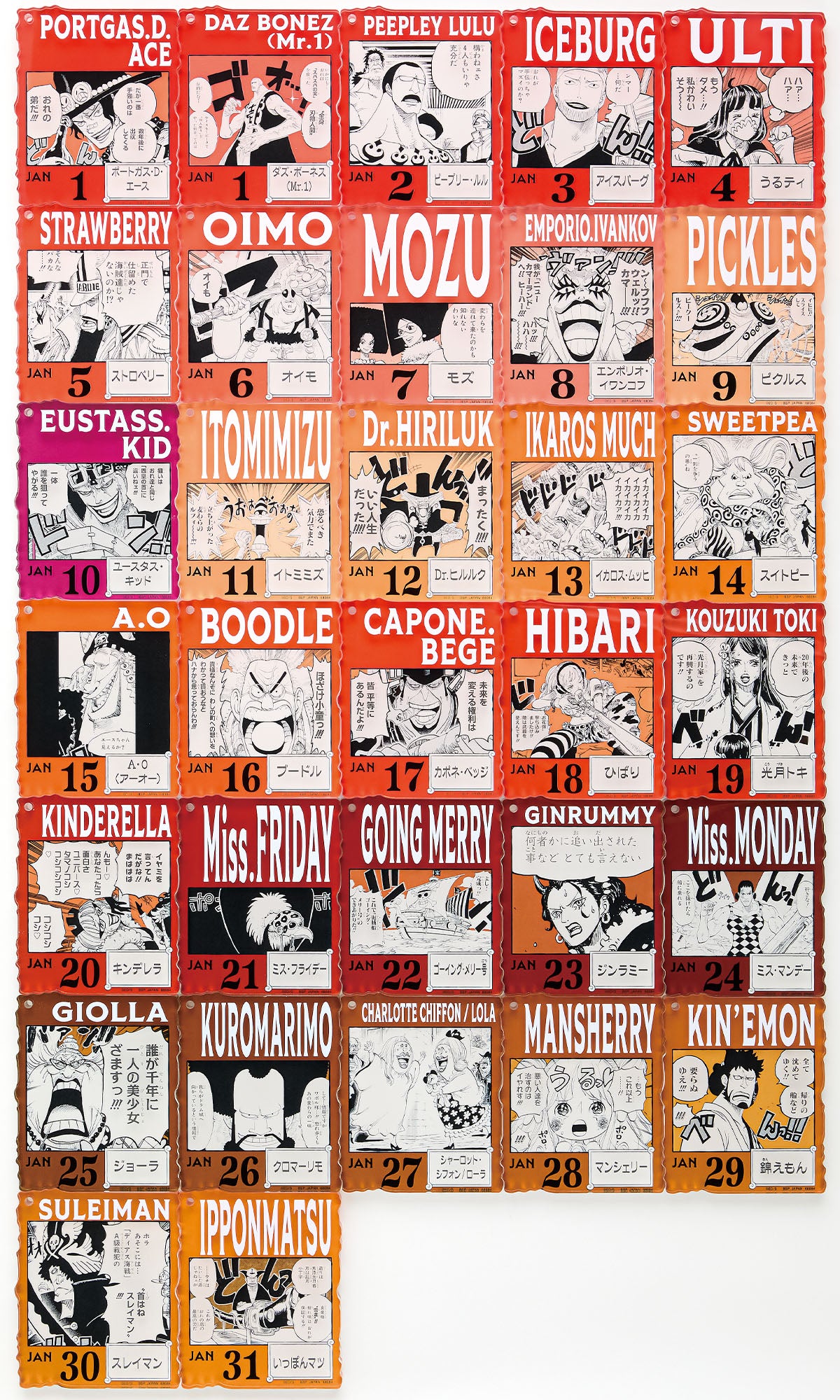 Ichiban Kuji ONE PIECE 366 Days of Birthdays