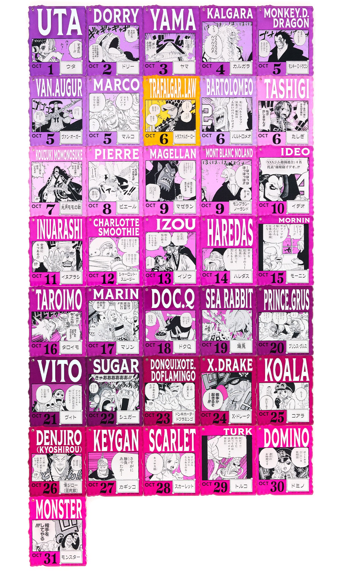 Ichiban Kuji ONE PIECE 366 Days of Birthdays