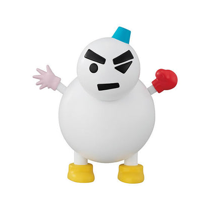 Capchara Crayon Shin-chan 4 gashapon, boxed capsule and display card