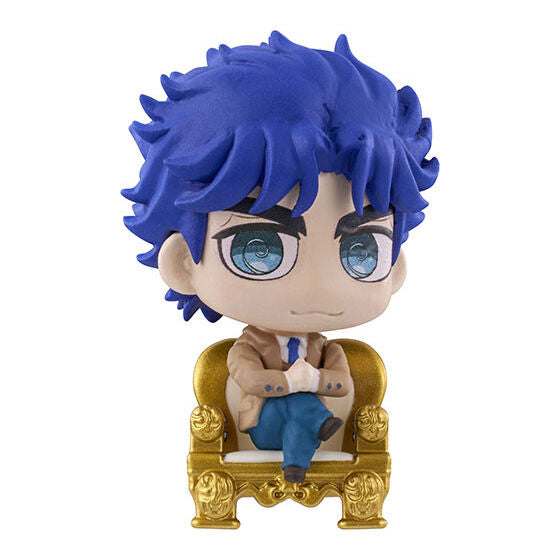 JoJo's Bizarre Adventure JOJO WORLD EDITION gashapon capsule toy, alternate angle of the assortment