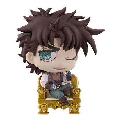 JoJo's Bizarre Adventure JOJO WORLD EDITION capsule toy, rear view of one design in the set