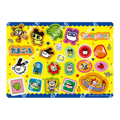 Tamagotchi Jumbo Sealdass - front view of a sticker sheet