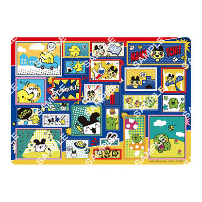 Tamagotchi Sealdass - retro PET sticker detail