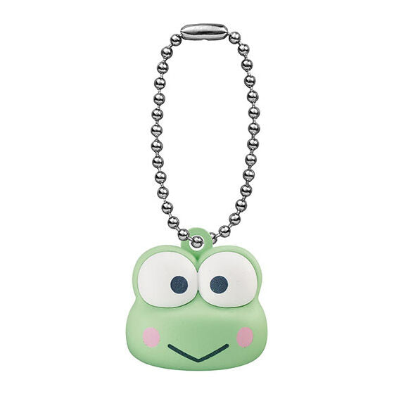 Sanrio mascot cap charm gashapon - capsule and display presentation