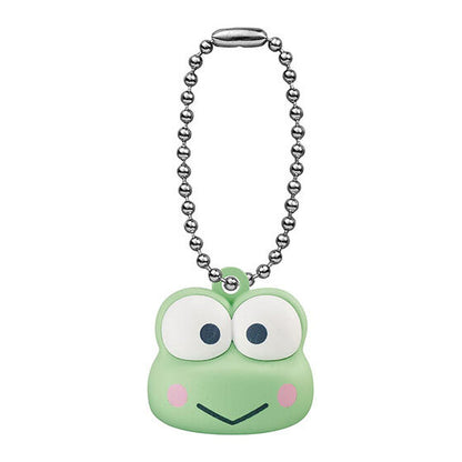Sanrio mascot cap charm gashapon - capsule and display presentation