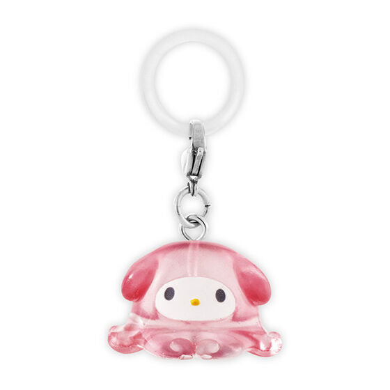 Sanrio Characters Narikiri Mendako gashapon, one character dressed as dumbo octopus