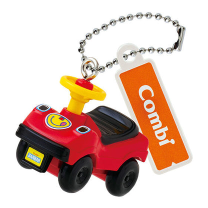 Combi Miniature Charm gashapon by Bandai, rear view of a charm in the series