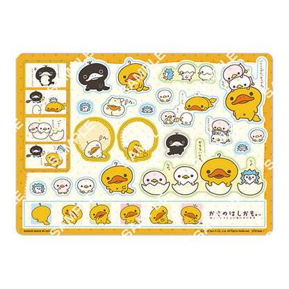San-X All Stars Jumbo Sealdass 2 gashapon, another sticker sheet design