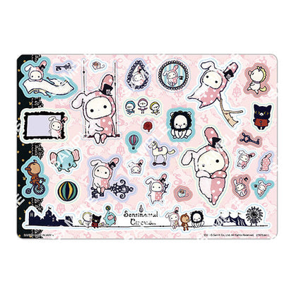 San-X All Stars Jumbo Sealdass 2 gashapon, further sticker design