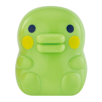 Tamagotchi Capchara gashapon by Bandai, close-up detail of one buildable design in the set