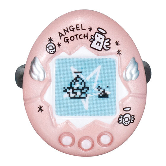 Ringcolle! Tamagotchi ring - front view