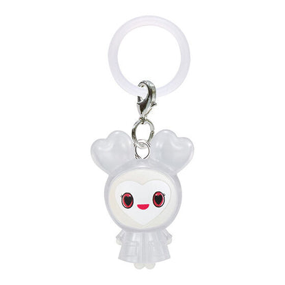 TWICE LOVELYS Mejirushi Accessory by Bandai, gashapon capsule packaging