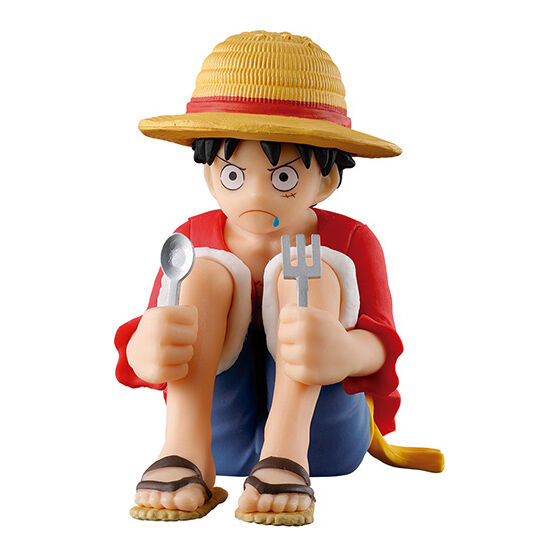 ONE PIECE Machibouke gashapon, one character in a waiting-for-food pose