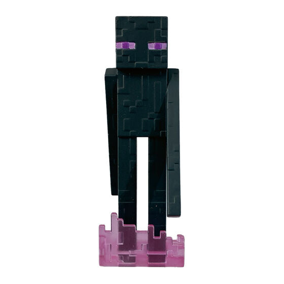 Minecraft Figure Assortment gashapon, boxed capsule and display card