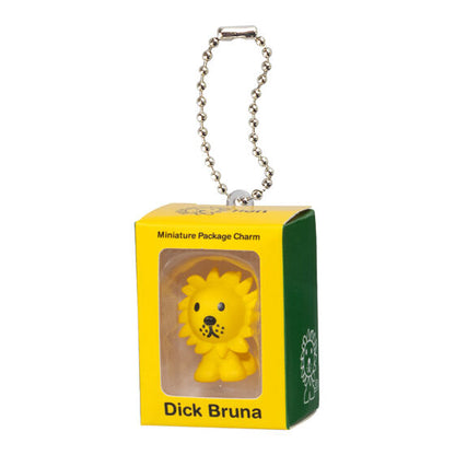 Miffy Miniature Package Charm by Bandai, rear view of a charm