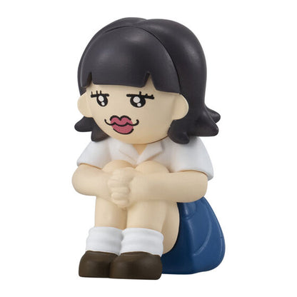 Opanchu Usagi & Npochamu Machibouke gashapon, boxed capsule and display card