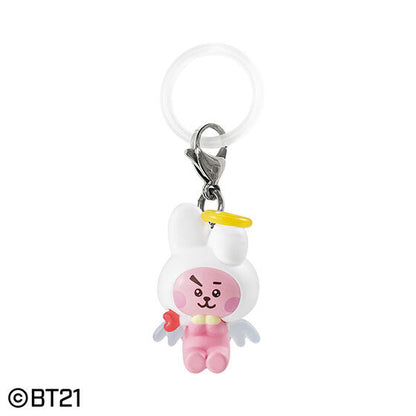 BT21 Mejirushi Accessory Angel Ver. capsule toy, another design from the 7-type assortment