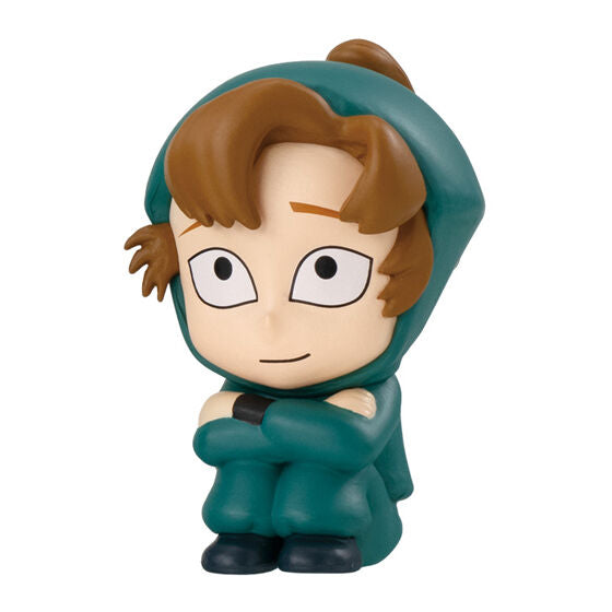 Nintama Rantaro Machibouke gashapon, boxed capsule and display card