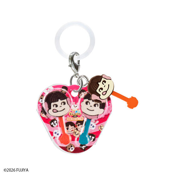 Peko-chan Sweets Mejirushi Accessory 2026 gashapon, one sweets-package charm