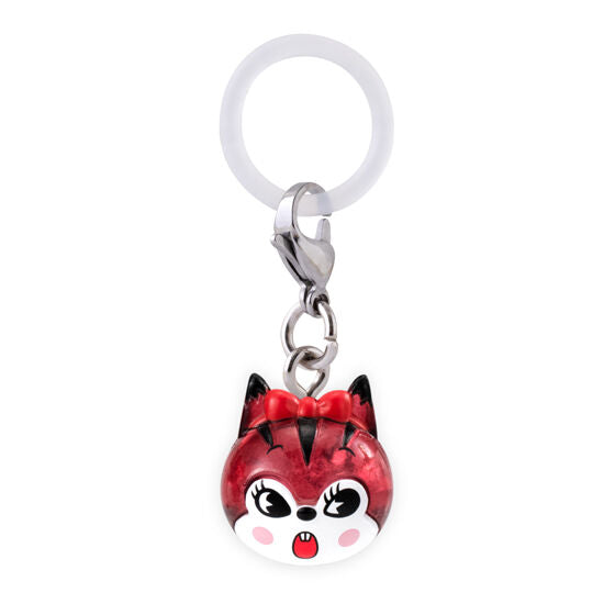 Kuppy Ramune Mejirushi Accessory charm by Bandai, rear view