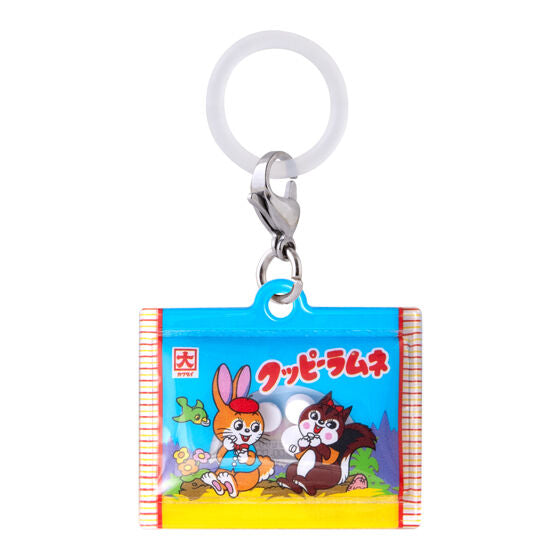 Kuppy Ramune Mejirushi Accessory gashapon by Bandai, product packaging