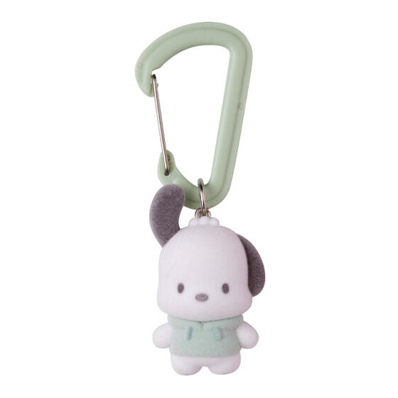 Sanrio Characters Colorful Carabiner Mascot Charm by Bandai, one design in the set on its carabiner