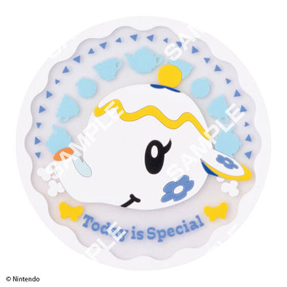 Animal Crossing Clear Rubber Coaster by Bandai, final view of the 9-type coaster series