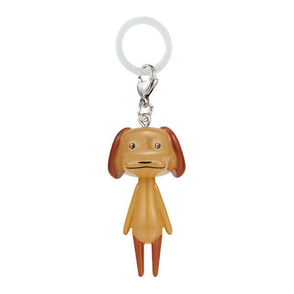 Doko Demo Issyo Mejirushi Accessory gashapon, rear view of one charm