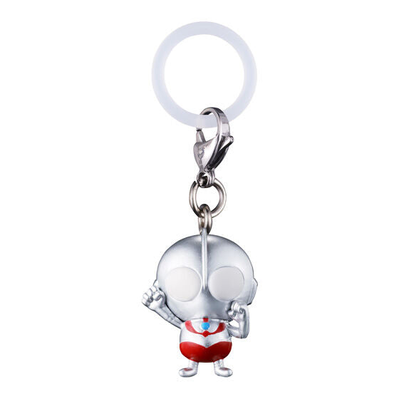 Ultraman MINI ULTRA ART Mejirushi Accessory capsule toy by Bandai, alternate angle of the assortment