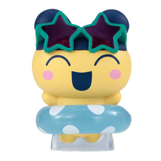 Tamagotchi vacation figure - front view in summer outfit