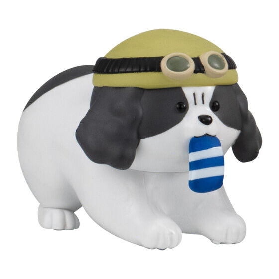 ONE PIECE Angry Big Doggy gashapon, figure detail close-up