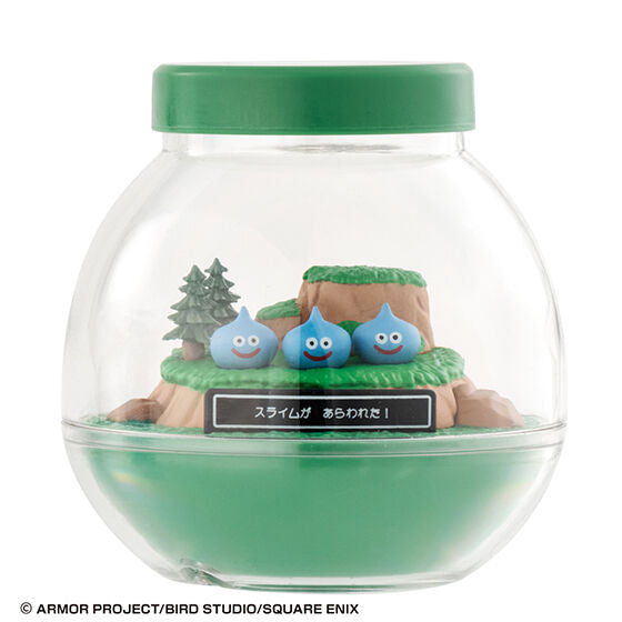 Capselium Dragon Quest - capsule terrarium with monster inside