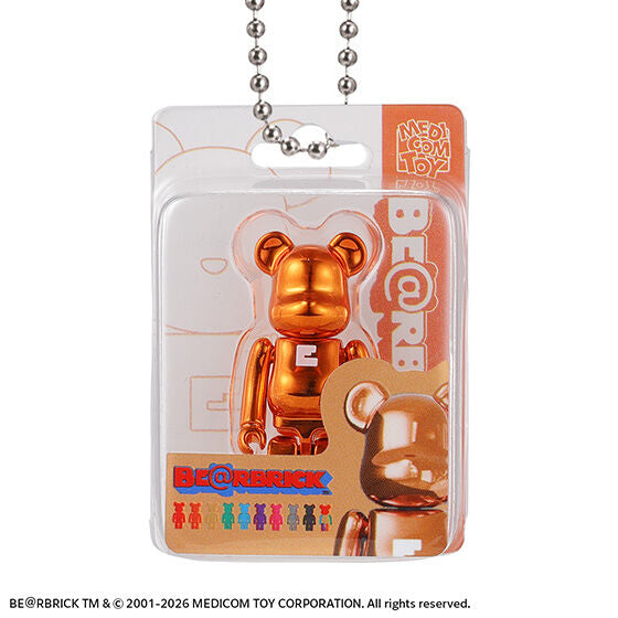 BE@RBRICK charm - metallic plated finish detail