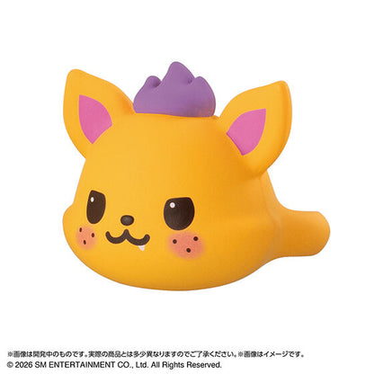 NCT WISH Pukutto Ring capsule toy by Bandai, alternate angle of the assortment