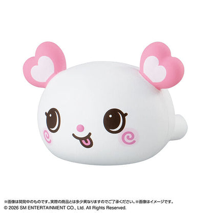 NCT WISH Pukutto Ring gashapon by Bandai, capsule packaging