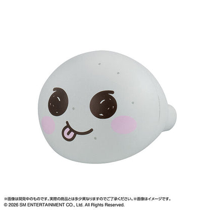RIIZE Pukutto Ring capsule toy by Bandai, close-up detail of one design in the set
