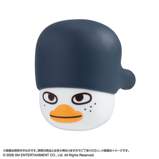 RIIZE Pukutto Ring gashapon by Bandai, case printed with the RIIZE group logo