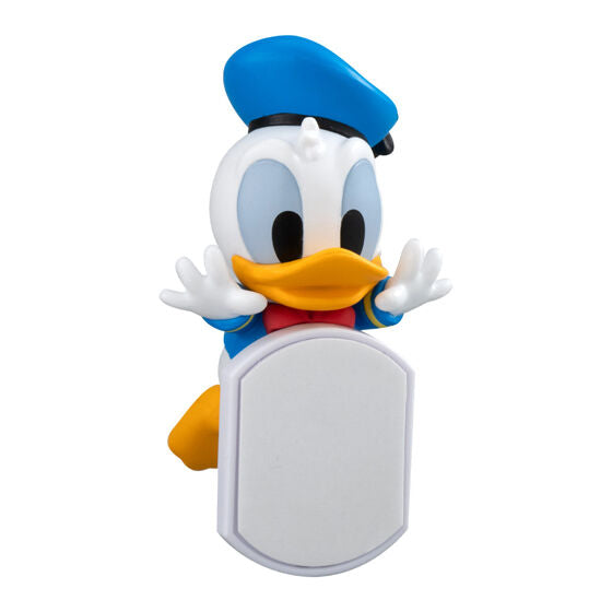 Disney Characters Kuttsuki Mascot gashapon, figure clipped onto a phone case