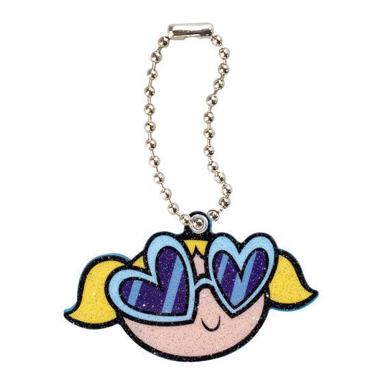 Powerpuff Girls Acrylic Slide Mirror gashapon, one charm closed