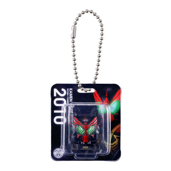 Kamen Rider mask charm - painted mask figure detail