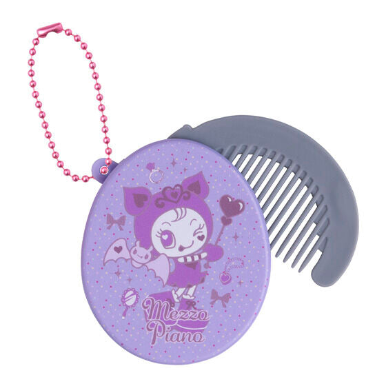 mezzo piano hair comb charm gashapon - capsule and display presentation